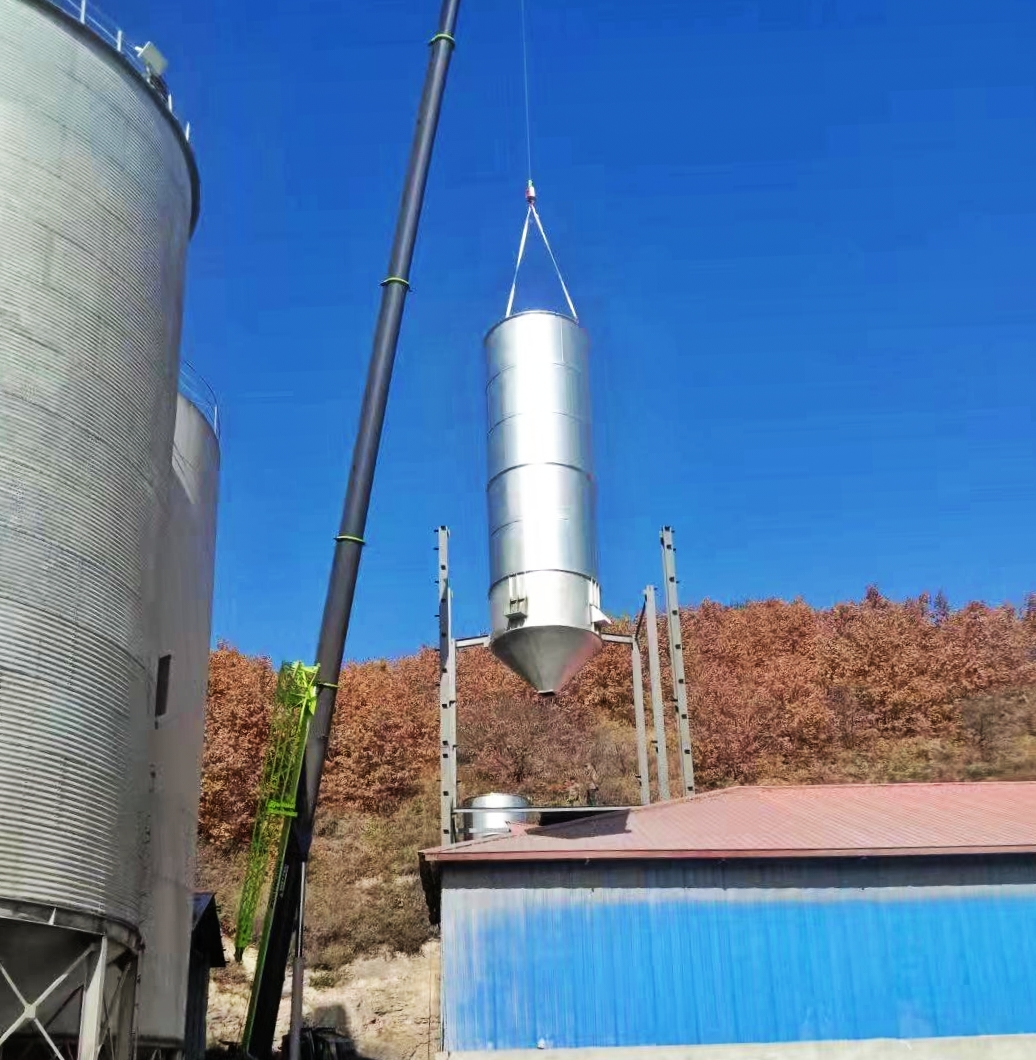 牡丹江项目：日产120吨蒸汽玉米压片机