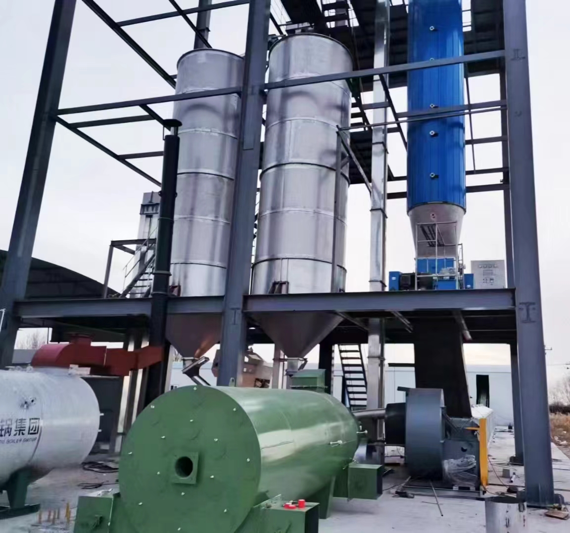 北大荒大西江项目：日产280吨蒸汽玉米压片机组