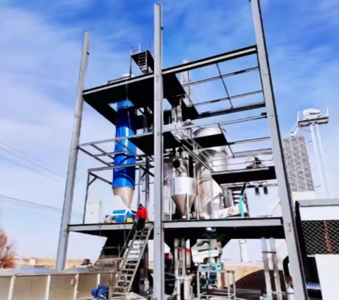 日产120吨蒸汽玉米压片机组   广富机械有限公司制造